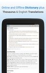 Screenshot 3 di Italian Dictionary & Thesaurus apk