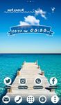 風景壁紙アイコン 海と桟橋 無料 のスクリーンショットapk 1