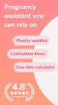 Pregnancy due date tracker with contraction timer screenshot apk 7