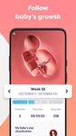 Pregnancy due date tracker with contraction timer ekran görüntüsü APK 6