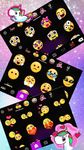 Colorful 3d Galaxy Tema de teclado captura de pantalla apk 1