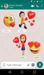 Imagem 1 do 3D Romantic Stickers for whatsapp: WAStickerApps