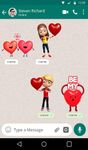 Imagem  do 3D Romantic Stickers for whatsapp: WAStickerApps