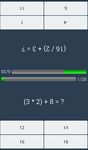 Cálculo mental captura de pantalla apk 