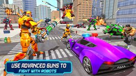 Police robot car rampage - jeux de tir robot capture d'écran apk 6