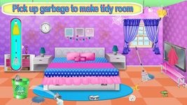 Kızlar ev temizliği: yatak odası makyaj ve onarım ekran görüntüsü APK 4