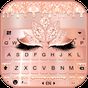 Ícone do Tema Keyboard Rose Gold Drop Princess