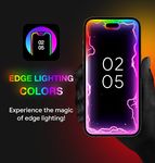 Captura de tela do apk Edge Lighting Colors - Round Colors Galaxy 7