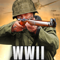 Icono de tirador de la guerra mundial: juegos de disparos