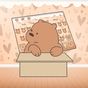 Cute Brown Bear Keyboard Theme apk icon