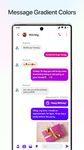 New Messenger Color - SMS ảnh màn hình apk 4