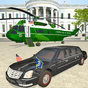 Иконка Президент США вертолет и водитель лимузина