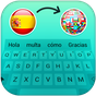 Teclado de traductor de chat y texto en español