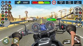 Tangkapan layar apk Jalan raya Real Traffic Bike Racer 