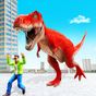 공룡 로봇 v 타이거 공격 T Rex Dinosaur Games의 apk 아이콘