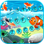 Animated Crown Fish Tema de teclado
