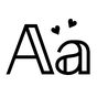 Fonts - 字体和表情符号键盘 字体下载 图标
