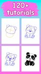 Скриншот 14 APK-версии Как рисовать милых животных