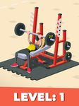 Screenshot 3 di Idle Fitness Gym Tycoon - Workout Simulator Game apk