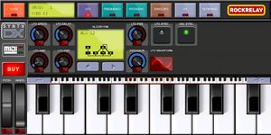 Rockrelay Synth FM captura de pantalla apk 6