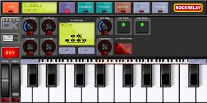 Rockrelay Synth FM captura de pantalla apk 1