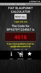 Screenshot 3 di Blaupunkt Fiat Radio Code Decoder apk