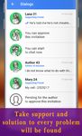 Olymp - Social app for dialogs & discussions free στιγμιότυπο apk 6