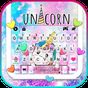 Ícone do Tema Keyboard Cute Cartoon Unicorn