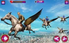 Captura de tela do apk Flying Horse Police Chase : US Police Horse Games 4