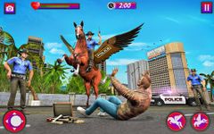 Captura de tela do apk Flying Horse Police Chase : US Police Horse Games 5