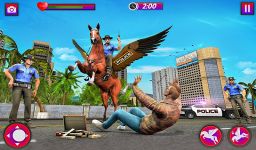 Captură de ecran Flying Horse Police Chase : US Police Horse Games apk 7