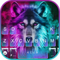 Иконка Тема для клавиатуры Neon Wolf New