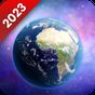Leben Erde Karte 2020 -Satellit & Straße Aussich