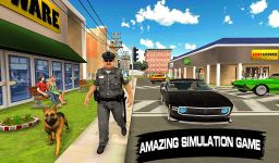 Policía perro transporte camión conductor sim 3D captura de pantalla apk 3