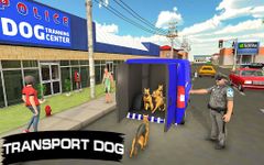 Policía perro transporte camión conductor sim 3D captura de pantalla apk 5