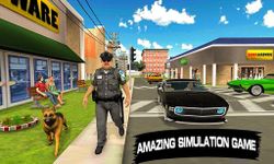 Policía perro transporte camión conductor sim 3D captura de pantalla apk 12