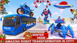 Bus Robot Car Transform War –Police Robot games screenshot apk 7