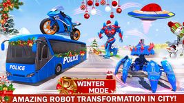 Bus Robot Car Transform War –Police Robot games screenshot apk 23