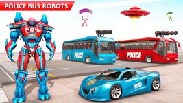버스 로봇 자동차 변환 전쟁 - 경찰 로봇 게임의 스크린샷 apk 16