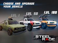 Captura de tela do apk Steel Rage: Mech Cars PvP War 2