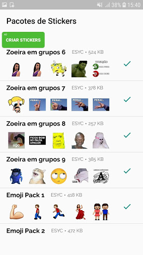 Download do APK de Figurinhas de Memes Engraçados - WAStickerApps para  Android