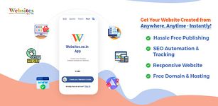 Tangkapan layar apk Pembuat Situs Web Instan: Websites.co.in 6