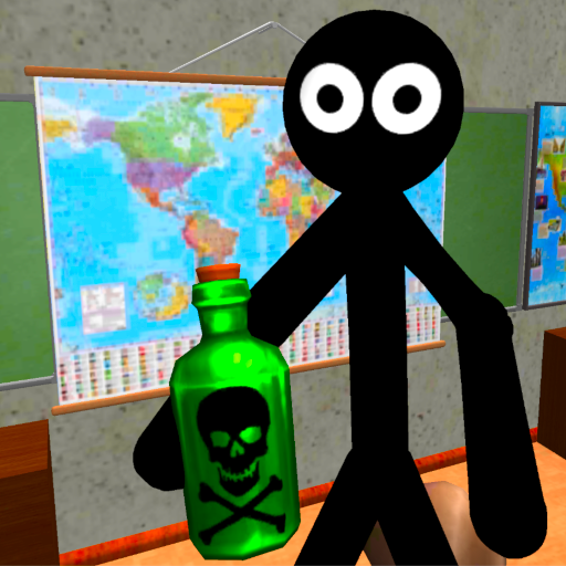 Stickman neighbor. Neighbor Escape Стикмен. Стикмен игра учитель. Стикман побег из школы 3. Stickman School Neighbor.