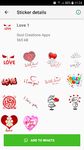 WAStickerApps Amor Stickers de Amor 2019의 스크린샷 apk 