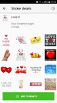 WAStickerApps Amor Stickers de Amor 2019의 스크린샷 apk 3