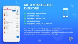 Automated Message - Envoi automatique d'e-mail/SMS capture d'écran apk 6
