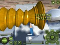 Lathe Machine 3D: Milling & Turning Simulator Game zrzut z ekranu apk 9