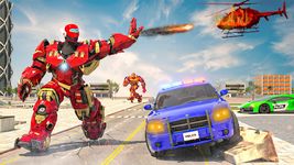 飛行警察のヘリコプター 車を作る ロボットゲーム のスクリーンショットapk 2