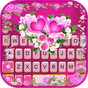 ikon Pink Rose Flower keyboard 