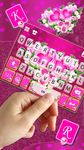 Tangkap skrin apk Pink Rose Flower keyboard 3